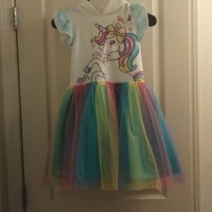 Hooded Unicorn Costume Dress